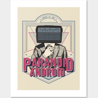 Paranoid Android Posters and Art